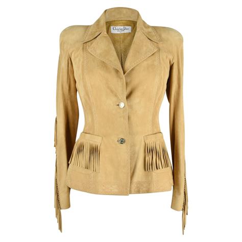 dior suede jacket